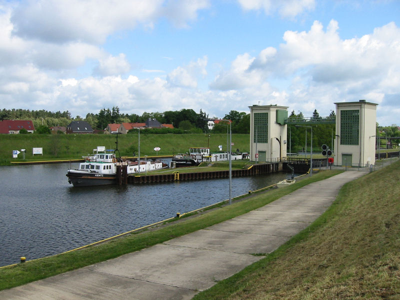 Schleuse Hohensaaten