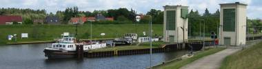 Schleuse Hohensaaten